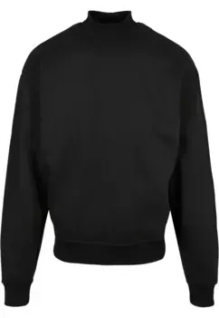 Свитер с круглым вырезом URBAN CLASSICS " Urban Classics Men's Mock Neck Crew", черный