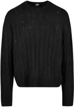 Свитер с круглым вырезом URBAN CLASSICS " Urban Classics Men's Boxy Sweater", черный