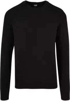 Свитер с круглым вырезом URBAN CLASSICS " Urban Classics Men's Heavy Oversized Sweater", черный