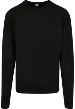 Свитер с круглым вырезом URBAN CLASSICS "URBAN Classics Men's Eco Mix Sweater", черный