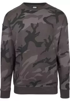 Свитер с круглым вырезом URBAN CLASSICS "URBAN Classics Men's Camo Crewneck", цвет Darkcamouflage