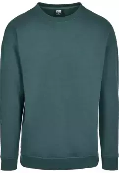Свитер с круглым вырезом URBAN CLASSICS " Urban Classics Men's Sweat Crewneck", зеленый