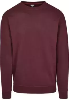 Свитер с круглым вырезом URBAN CLASSICS " Urban Classics Men's Sweat Crewneck", цвет Redwine