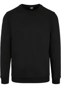 Свитер с круглым вырезом URBAN CLASSICS " Urban Classics Men's Basic Terry Crew", черный