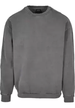 Свитер с круглым вырезом URBAN CLASSICS " Urban Classics Men's Heavy Terry Garment Dye Crew", цвет Darkshadow