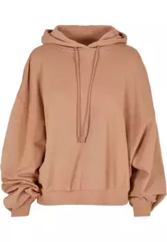 Свитер с круглым вырезом URBAN CLASSICS " Urban Classics Women's Ladies Organic Oversized Terry Hoody", цвет Amber