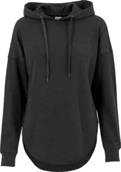 Свитер с круглым вырезом URBAN CLASSICS " Urban Classics Ladies Oversized Terry Hoody", цвет Charcoal