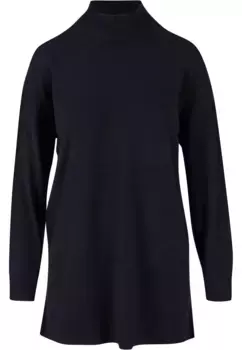 Свитер с круглым вырезом URBAN CLASSICS " Urban Classics Ladies Knitted Eco Viscose Sweater", черный