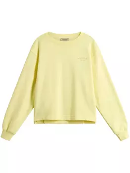 Свитер с круглым вырезом Woolrich, желтый