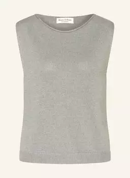 Свитер с льном Marc O'Polo, серый