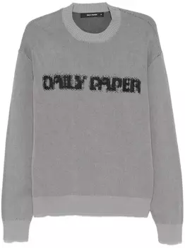 Свитер с логотипом Daily Paper, серый