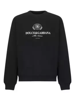 Свитер с логотипом DOLCE & GABBANA, черный