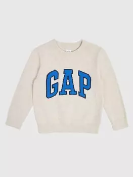 Свитер с логотипом Gap, бежевый