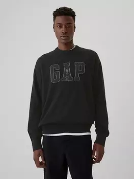Свитер с логотипом Gap, черный