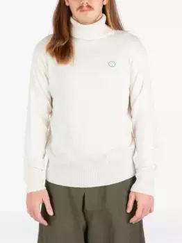 Свитер с логотипом и высоким воротом Socit Anonyme, нейтральный