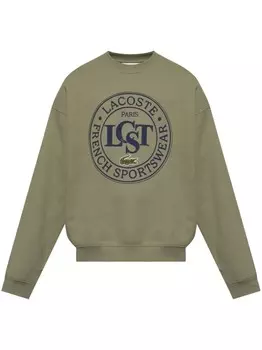Свитер с логотипом Lacoste, зеленый
