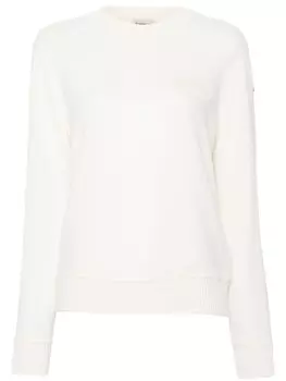 Свитер с логотипом Moncler, белый