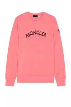Свитер с логотипом Moncler, цвет Desert Rose