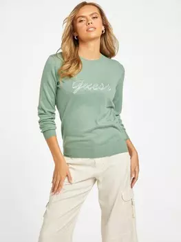 Свитер с логотипом Odetta Guess Factory, цвет Dewdrop