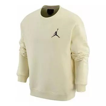Свитер с логотипом толстовка Air Jordan, бежевый
