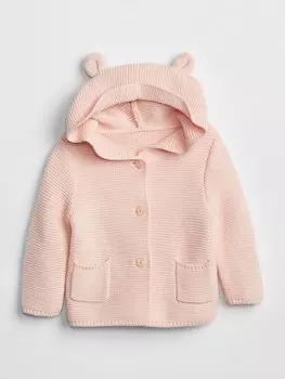 Свитер с медведем браннан Gap, розовый