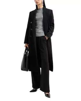 Свитер с мерцающими полосками Emporio Armani, серый