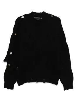 Свитер с многослойной отделкой Andersson Bell, черный