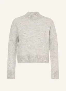 Свитер с мохером Mrs & Hugs, серый