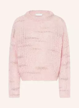 Свитер с мохером rich&royal, розовый
