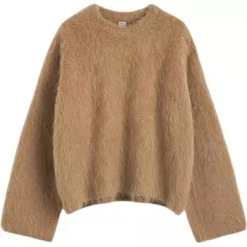 Свитер с начесом TOTEME, Camel Mixed Color