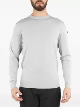 Свитер с накладным карманом RRD, серый