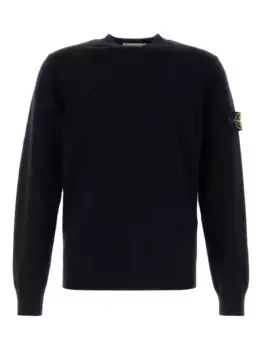 Свитер с нашивкой Compass Stone Island, черный