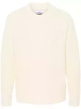 Свитер с нашивкой-логотипом Stone Island, нейтральный