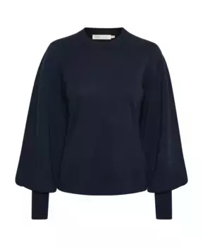 Свитер с объемными рукавами Inwear, синий