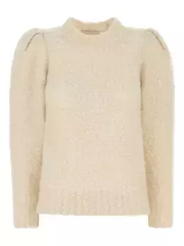 Свитер с объемными рукавами ISABEL MARANT, нейтральный