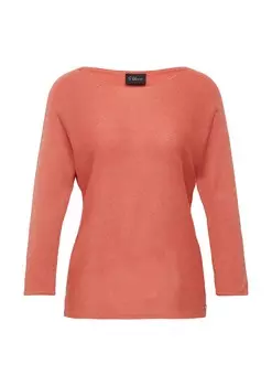 Свитер s.Oliver BLACK LABEL, цвет mottled red