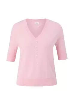 Свитер s.Oliver BLACK LABEL Sweater, светло-розовый