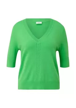 Свитер s.Oliver BLACK LABEL, зеленый