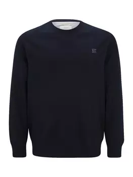 Свитер s.Oliver Men Big Sizes Sweatshirt, темно-синий