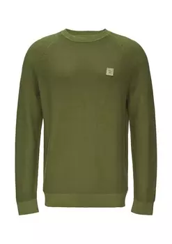 Свитер s.Oliver Sweater, оливковый