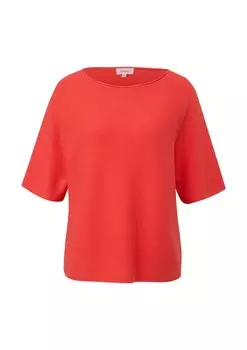 Свитер s.Oliver Sweater, темно-оранжевый