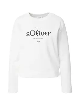 Свитер s.Oliver Sweatshirt, белый