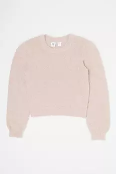 Свитер с овальным вырезом Gap, оранжевый