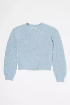 Свитер с овальным вырезом Gap, синий