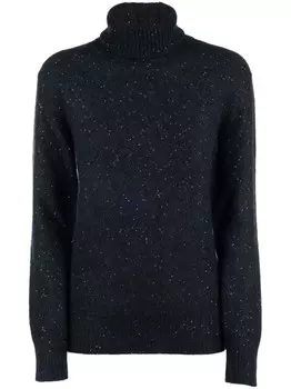 Свитер с пайетками Fabiana Filippi, серый