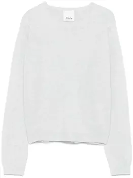 Свитер с пайетками от Allude, синий