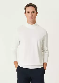 Свитер с полуводолазкой Beymen Club, белый