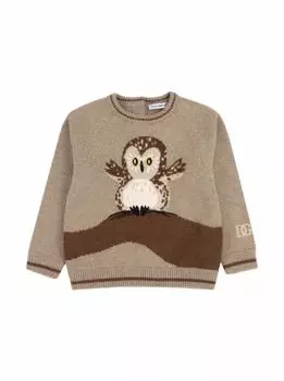 Свитер с принтом Dolce&Gabbana