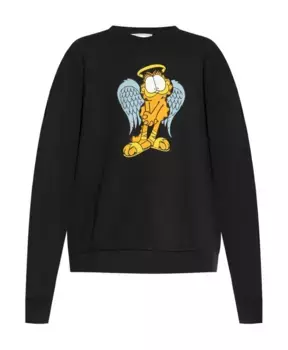 Свитер с принтом Garfield R Iceberg, черный