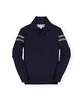 Свитер с пуговицами и пуговицами для маленьких мальчиков Hope & Henry, синий